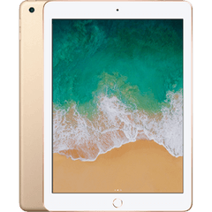 Apple iPad 2018 32GB Refurbished | Gold | Wi-Fi Only | 1-year Warranty | Accessories
