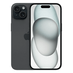 Apple iPhone 15 Plus 128GB Refurbished | Black | 1-year Warranty | Accessories