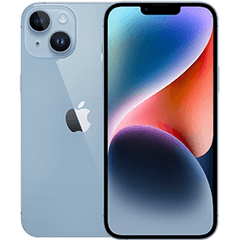 Apple iPhone 14 Plus 128GB generalüberholt | Garantie | Zubehör | Blau