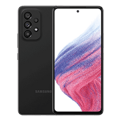 Samsung Galaxy A53 5G Refurbished | Dual SIM | 128GB Black | 1-year Warranty | Accessories