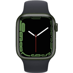 Apple Watch Series 7 Refurbished | 45mm Aluminium Groen | WiFi | Zwart Sportbandje | 1 Jaar Garantie | Accessoires
