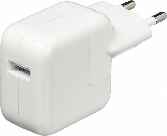 Apple Originele USB Power Adapter – 12W – iPad / iPhone Oplader – Wit