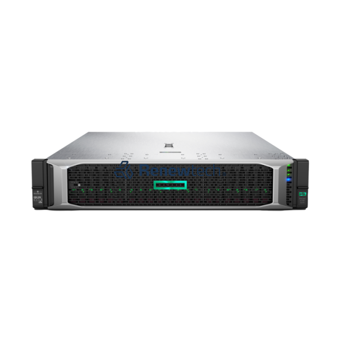 HPE DL380 Gen10 Refurbished | 2x Intel Xeon 6130 | 64GB 2400 MHz RAM | 8SFF SAS | 2x 500W PSU | P408i + batterij | No Rail kit | 12M Garantie