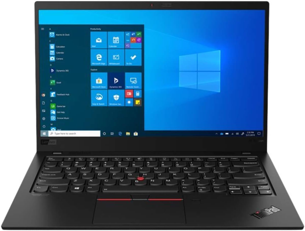 LENOVO ThinkPad X1 Carbon G8 Refurbished | i7-10610U (10e Gen) | 16GB RAM | 256GB NVMe SSD | 14 inch FHD Touchscreen | Windows 11 Pro | 12M Garantie