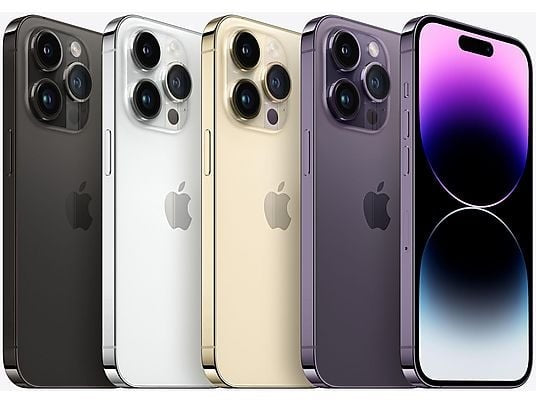 APPLE iPhone 14 Pro Refurbished | 256GB | 6.1 inch | Space Black | Boxed/No Accessories | 12M Garantie