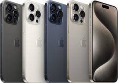 APPLE iPhone 15 Pro Max 256GB generalüberholt | 6.7" Titan Natur | Kein Zubehör | 12M Garantie