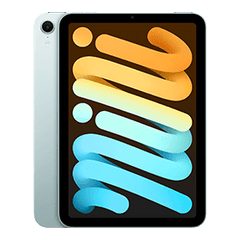 Apple iPad Mini 7 128 GB Refurbished | Blauw | Wifi + 5G | 1 jaar Garantie | Accessoires