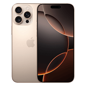 Apple iPhone 16 Pro Max 256 GB Refurbished | Desert Titanium | 1-year Warranty | Accessories